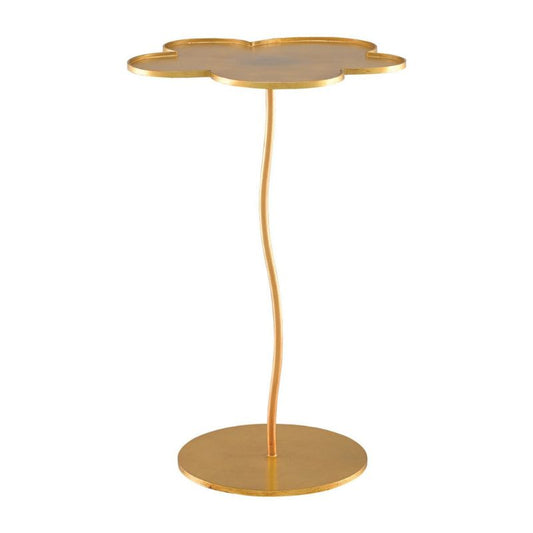 Fleur Large Gold Accent Table