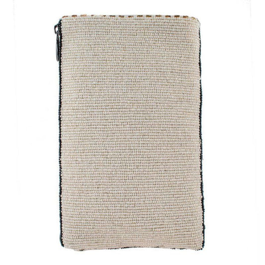 Mary Frances Breezy Beaded Crossbody Phone Bag