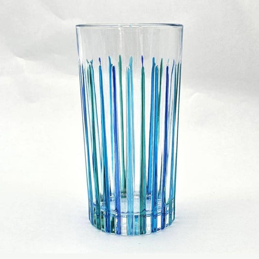 Timeless Aqua Drinking Glass - Venetian Glass
