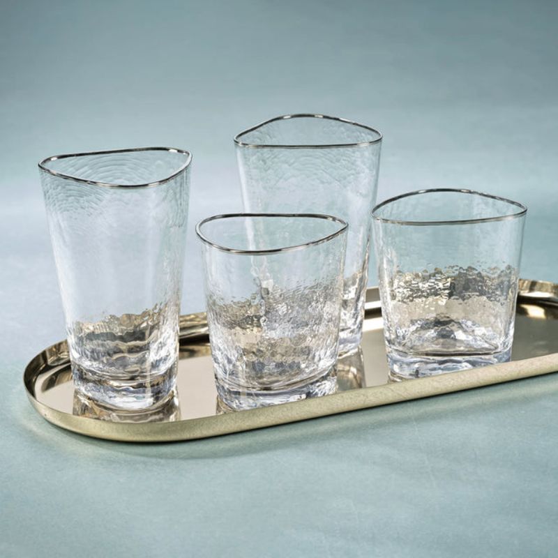 Aperitivo Triangular Double Old Fashioned Glass