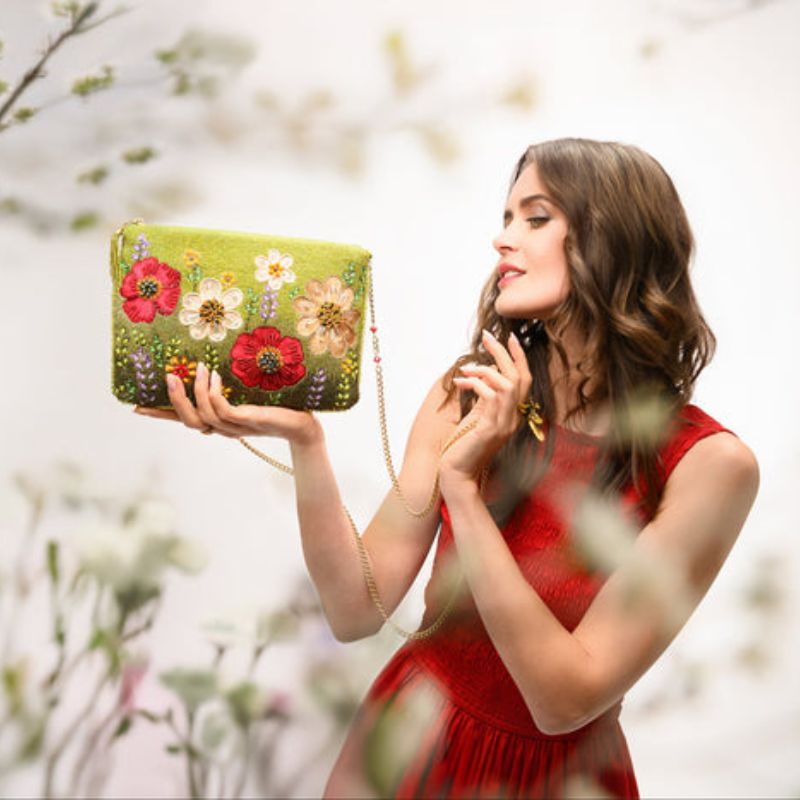 Mary Frances Day In The Park Crossbody Handbag