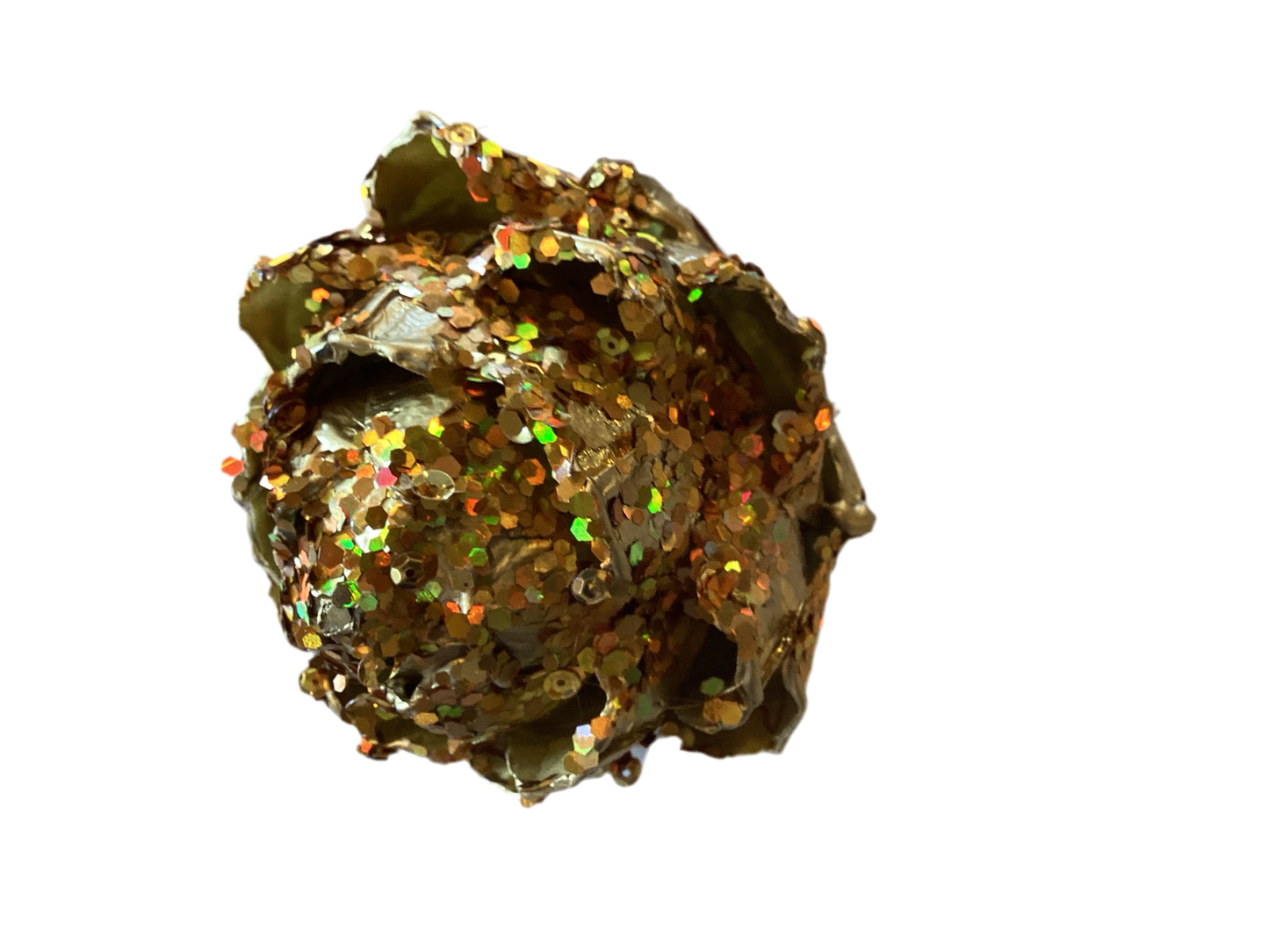 GOLD GLITTER ARTICHOKE