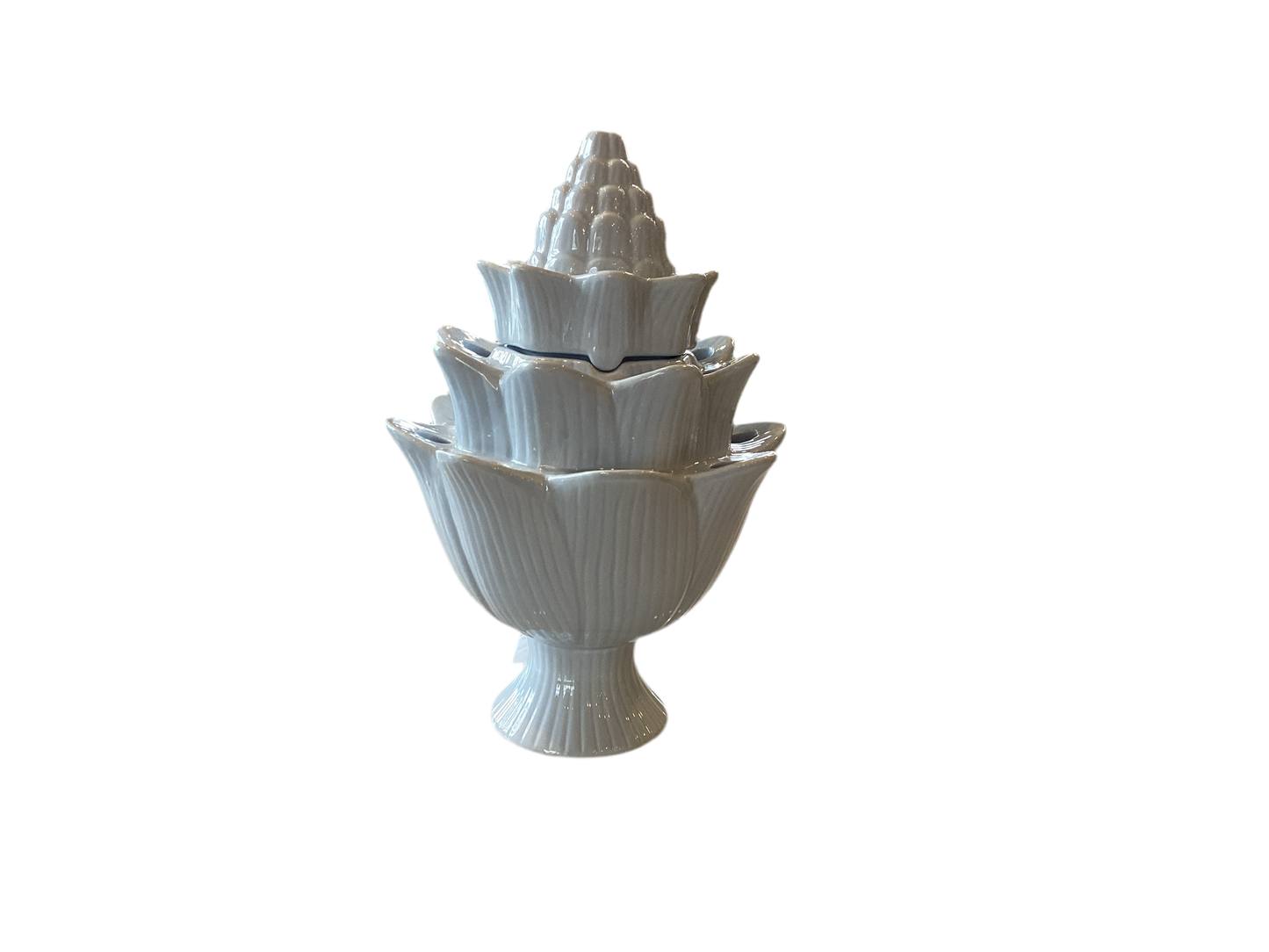 TULIPIERE ARTICHOKE LIGHT BLUE