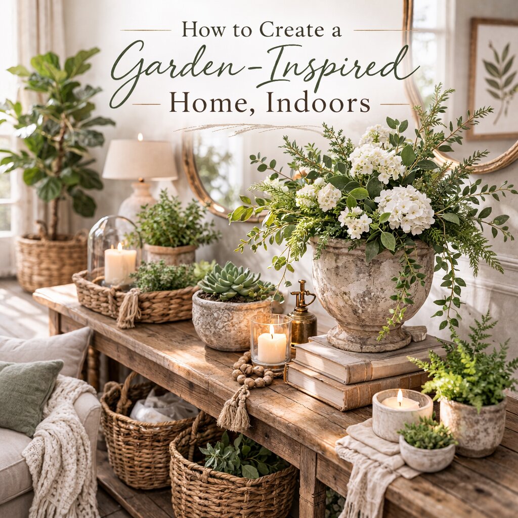 How to Create a Garden-Inspired Home Indoors | The Idea Shops – THE ...