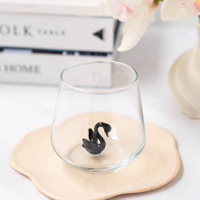 Tiny Animal Drinking Glass - Assorted Styles