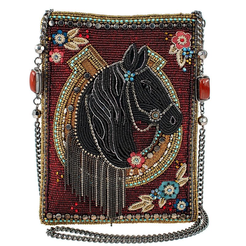 Mary Frances Let's Gallop Mini Crossbody Clutch