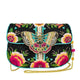 Mary Frances Dream Chaser Black Crossbody Clutch