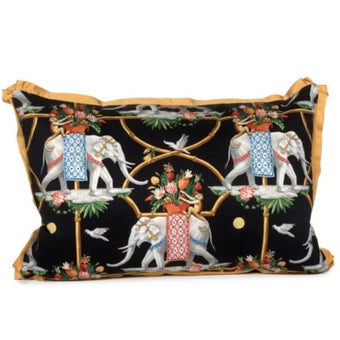 compare product Before The Raj Noir Throw Pillow