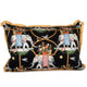 Before The Raj Noir Throw Pillow