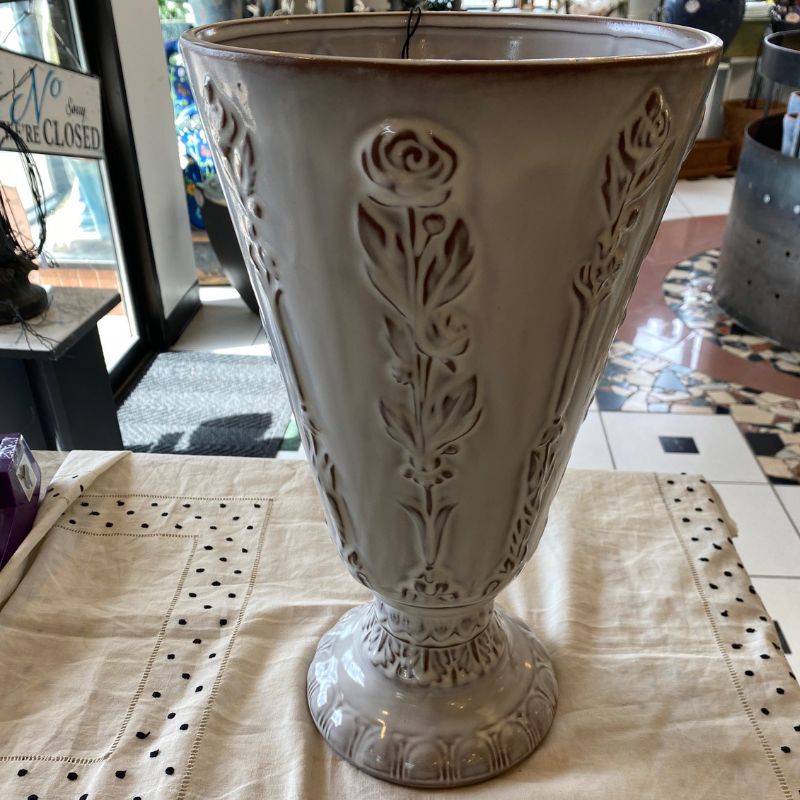 Abigail's Charlot Vase with Roses