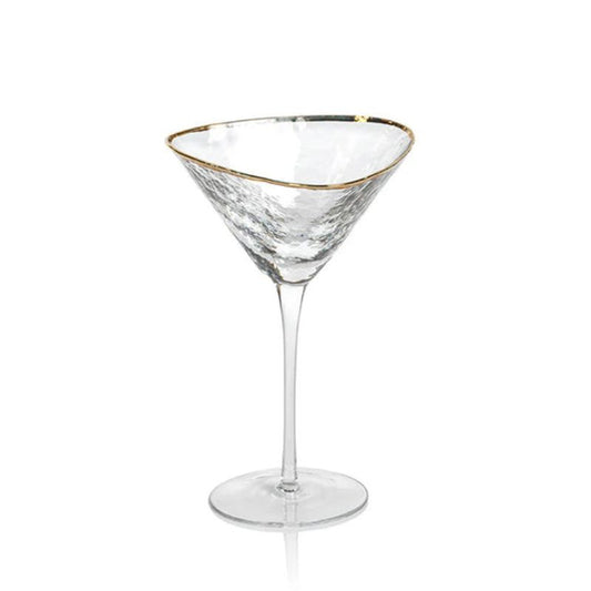 Aperitivo Triangular Martini Glass