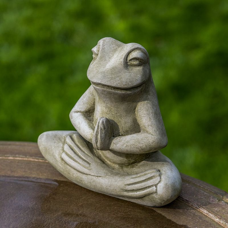 Meditation Frog Small Statue