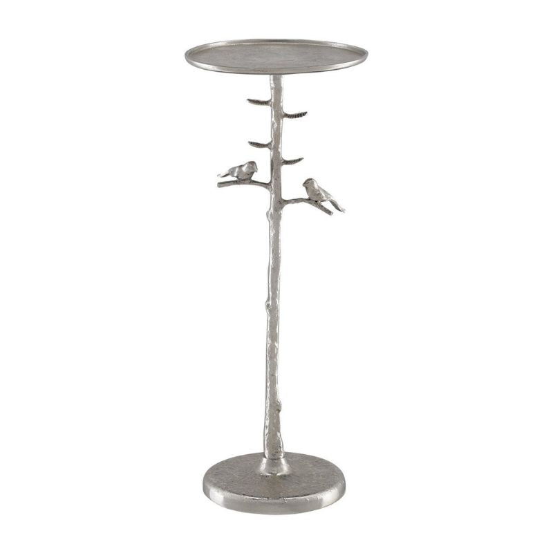 Piaf Silver Drinks Table