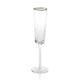 Aperitivo Triangular Champagne Flute