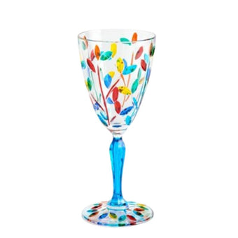 compare product Tree of Life Wine Glass - Venetian Glass