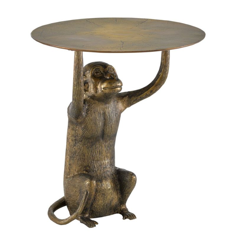 Abu Gold Accent Table