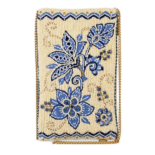 Mary Frances Easy Street Beaded Crossbody Phone Bag