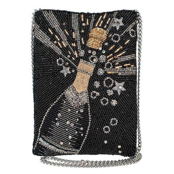 compare product Mary Frances Bubbly Mini Beaded Crossbody Bag