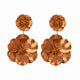 Multicolor Flower Drop Earrings
