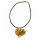 Italian Murano Glass Heart Pendant
