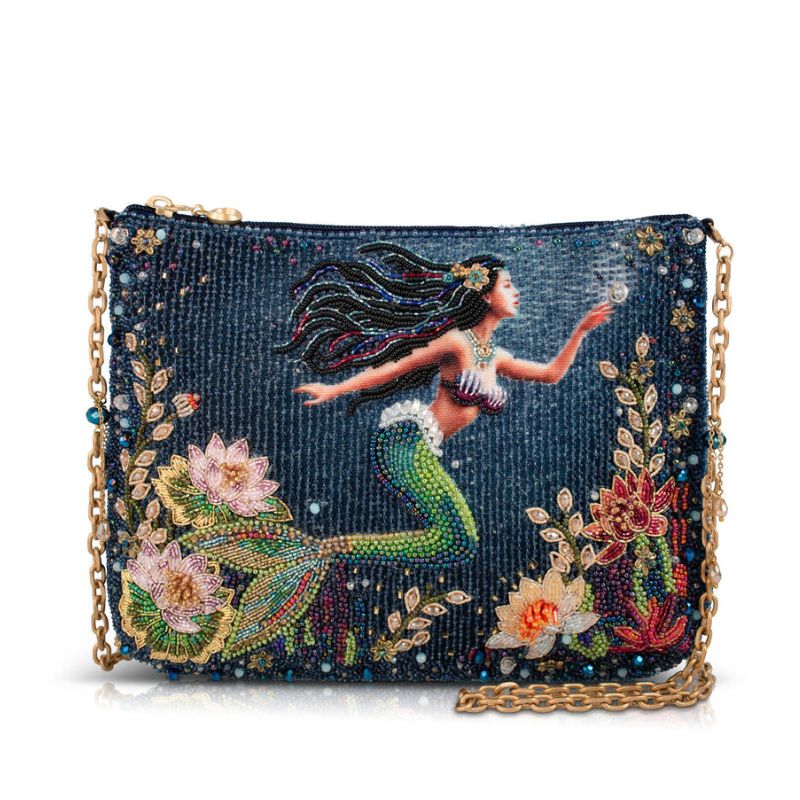 Mary Frances Mermaid Magic Crossbody Handbag