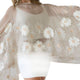 Sweetheart Poncho - Beige