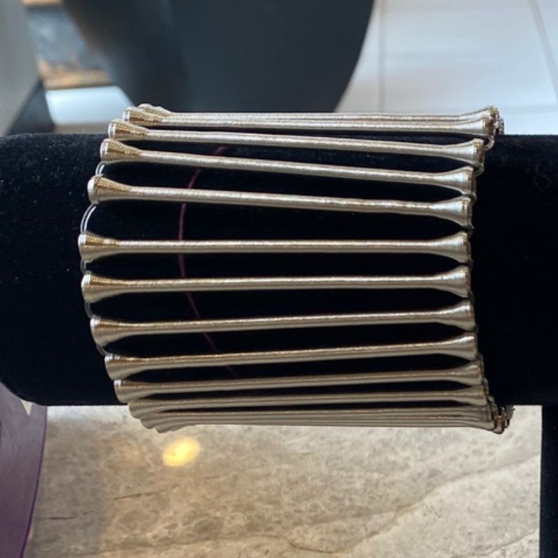 Stretch Piano Wire Bracelet Cuff