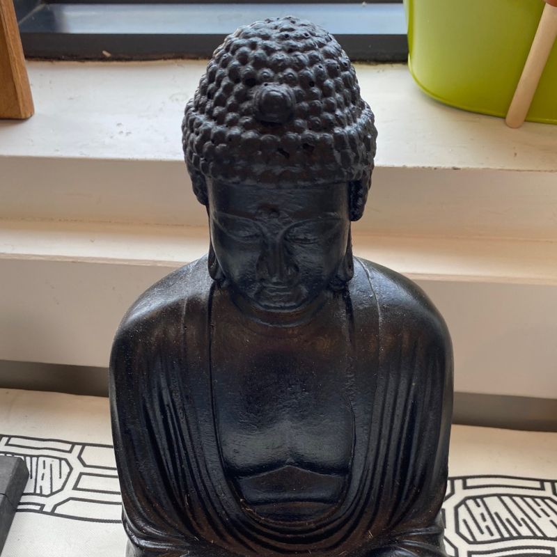 Small Temple Buddha Garden Statue