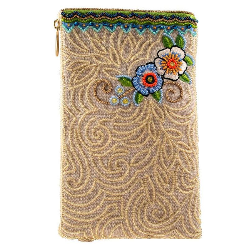 Mary Frances Soaring Spirit Beaded Crossbody Phone Bag