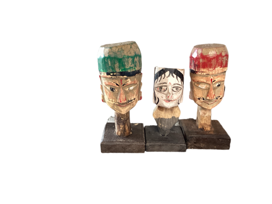 INDIA CARVED FIGURE