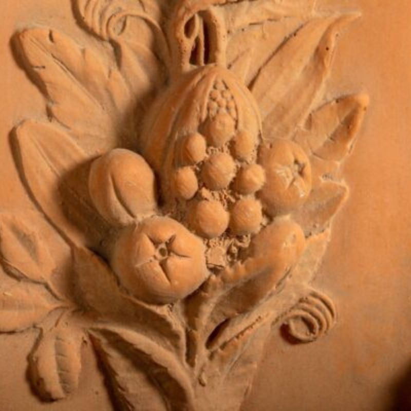 Flower Fiberglass Outdoor Wall Fountain
