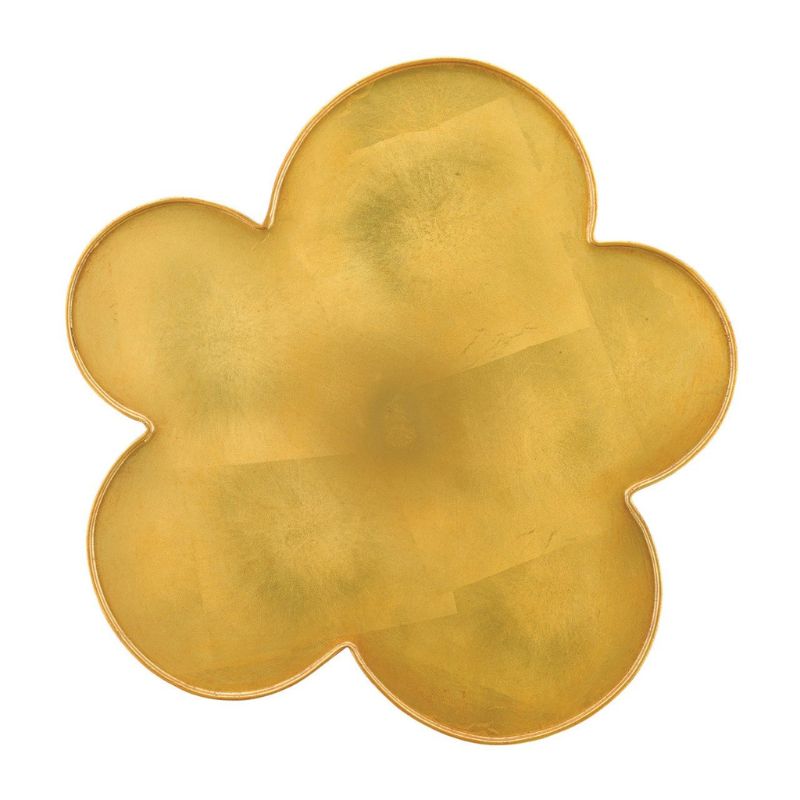 Fleur Large Gold Accent Table