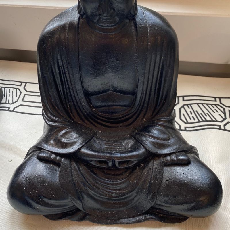 Small Temple Buddha Garden Statue