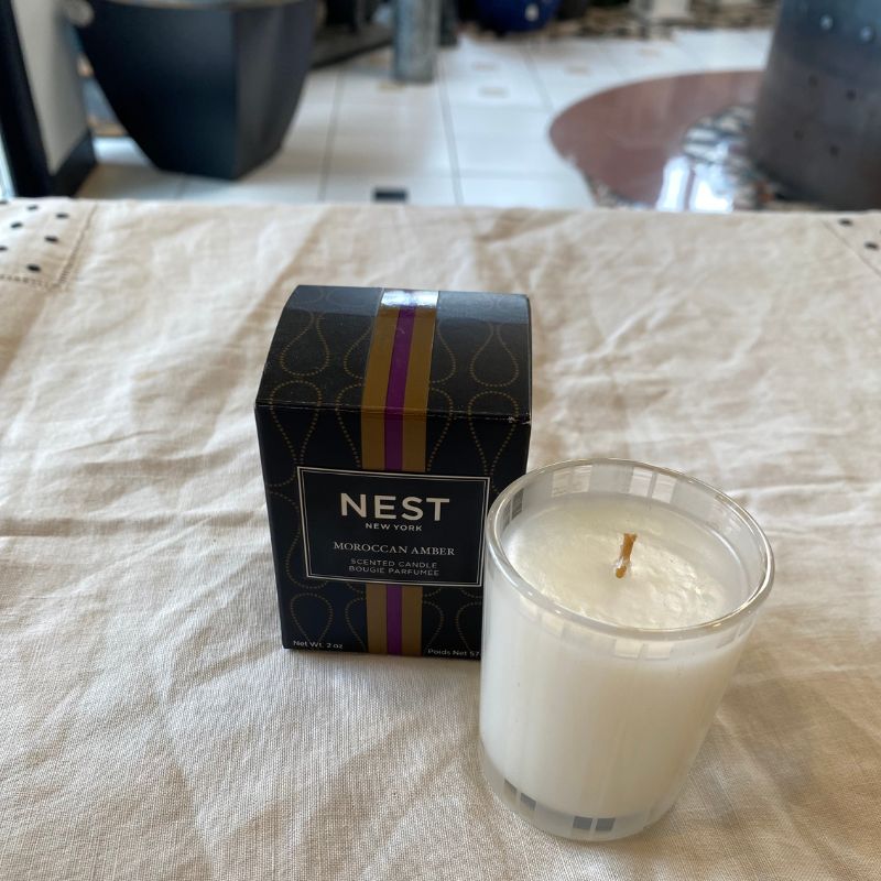 NEST New York Moroccan Amber Votive Candle