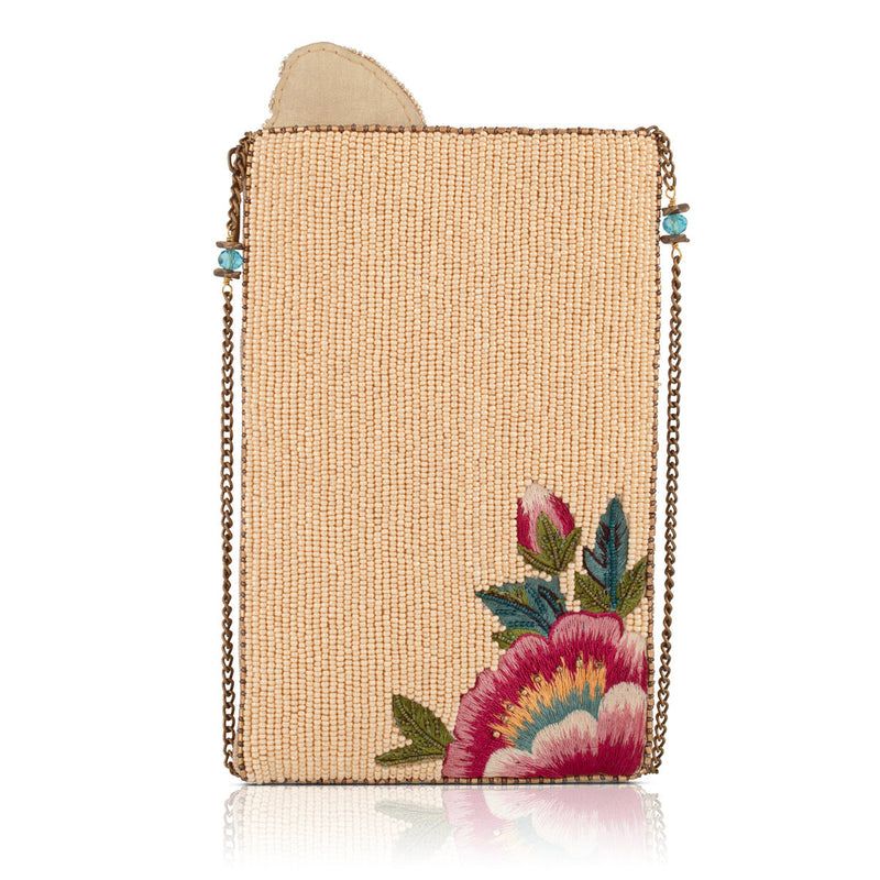 Mary Frances Butterfly Garden Crossbody Phone Bag
