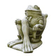 Frog Coffee Garden Statue