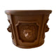 Five Lion Head Urn Planter