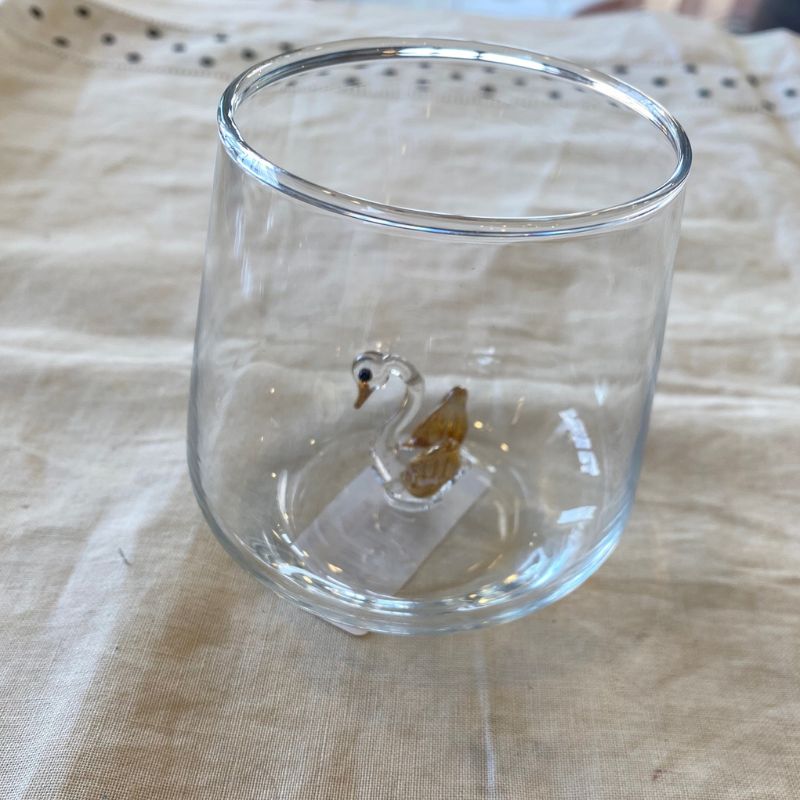 Tiny Animal Drinking Glass - Assorted Styles