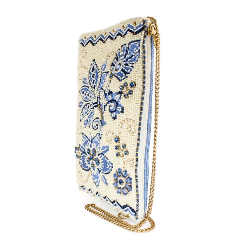 Mary Frances Easy Street Beaded Crossbody Phone Bag