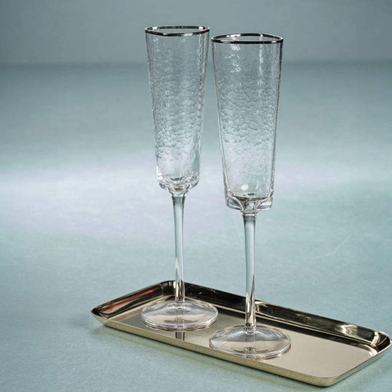 Aperitivo Triangular Champagne Flute