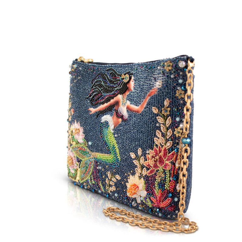 Mary Frances Mermaid Magic Crossbody Handbag