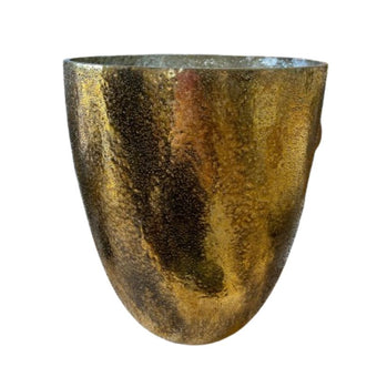 compare product Gold Dimpled Vase