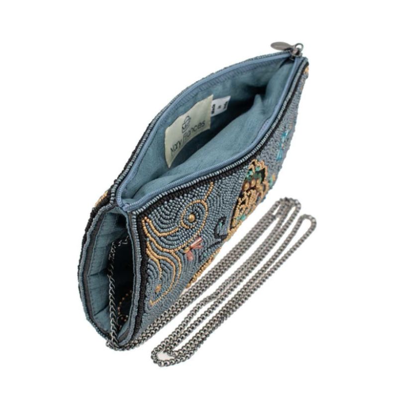 Mary Frances Mariposa Butterfly Beaded Crossbody Phone Bag