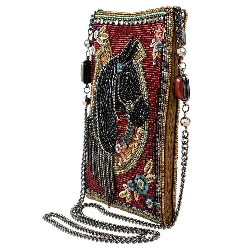 Mary Frances Let's Gallop Mini Crossbody Clutch