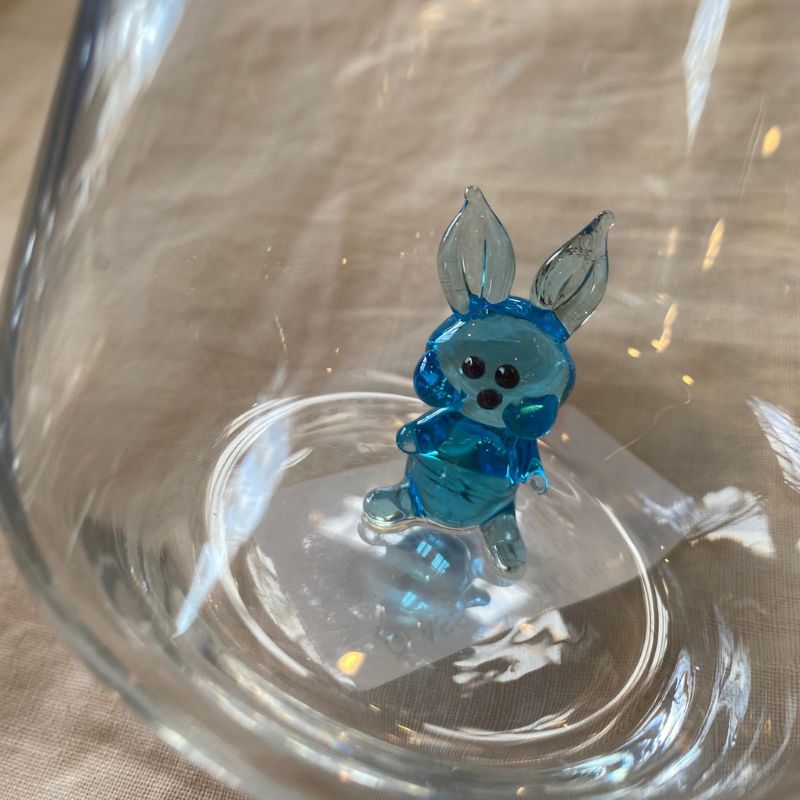 Tiny Animal Drinking Glass - Assorted Styles