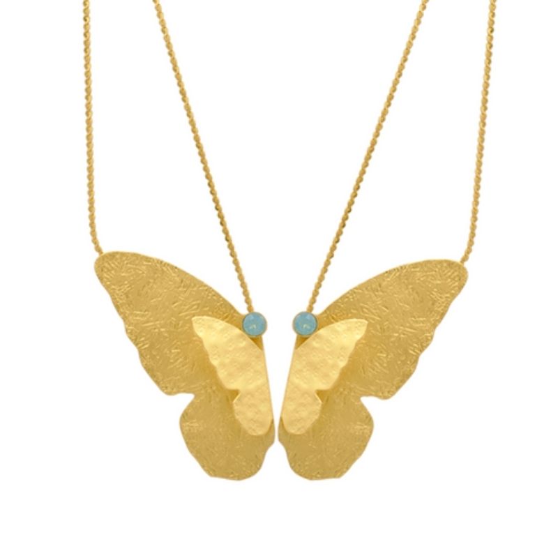 Mariposa Friendship Necklace