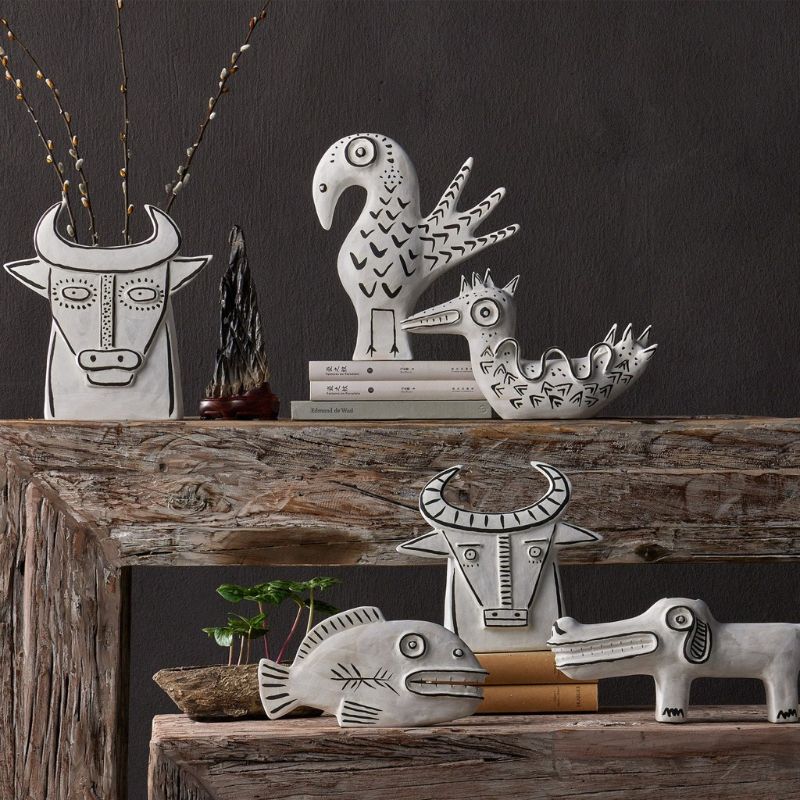 Norman the Peacock Porcelain Sculptural Vessel