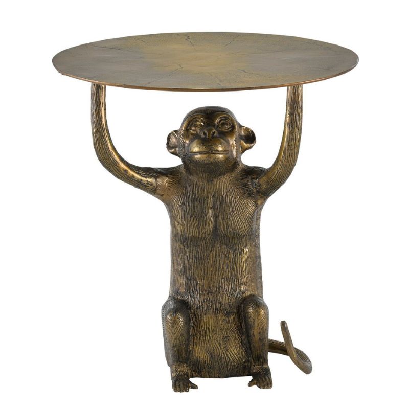 Abu Gold Accent Table