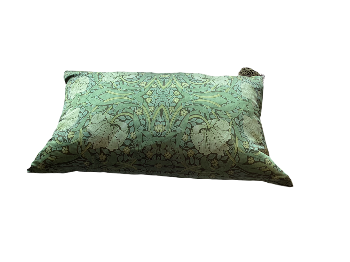 PILLOW WILLIAM MORRIS GRAY GREENS