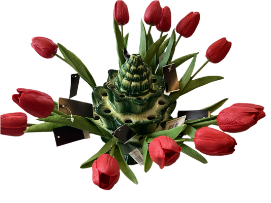 TULIPIERE ARTICHOKE GREEN SMALL